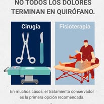 Fisioterapia vs quirófano