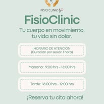 Horarios Fisio Clinic